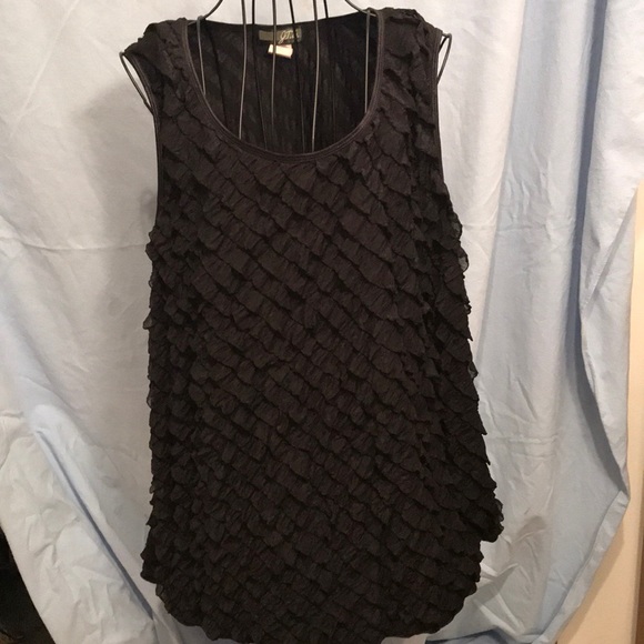 Black Layered Camisole - Picture 1 of 2